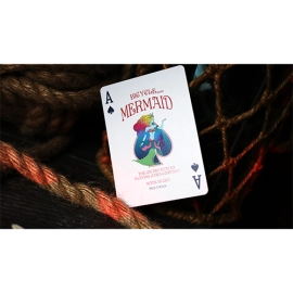 Spielkarten Mermaid Playing Cards (Red) by US Playing Card Co