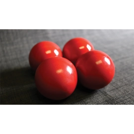 Wooden Billiard Balls (1.75" Red) by Classic Collections