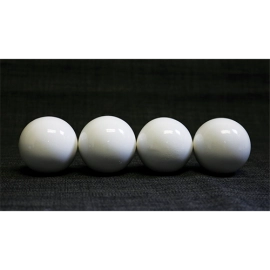 Wooden Billiard Balls (2" White) by Classic Collections