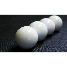 Wooden Billiard Balls (2" White) by Classic Collections