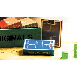 Spielkarten Limited Edition Silver Sackbut Playing Cards V2 (Cyan)