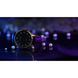 Infinity Watch V3 - Gold Case Black Dial / PEN Version (Gimmick and Online Instructions) by Bluether Magic