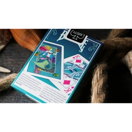 Spielkarten Mermaid Playing Cards (Turquoise) by US Playing Card Co