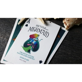 Spielkarten Mermaid Playing Cards (Turquoise) by US Playing Card Co