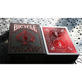 Spielkarten Bicycle Rider Back Crimson Luxe (Red) Version 2 by US Playing Card Co