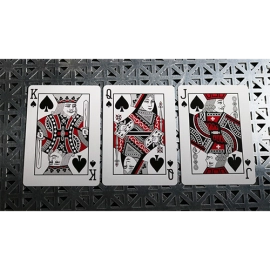 Spielkarten Bicycle Rider Back Crimson Luxe (Red) Version 2 by US Playing Card Co