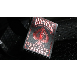 Spielkarten Bicycle Rider Back Crimson Luxe (Red) Version 2 by US Playing Card Co