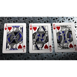 Spielkarten Bicycle Rider Back Cobalt Luxe (Blue) Version 2 by US Playing Card Co