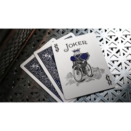 Spielkarten Bicycle Rider Back Cobalt Luxe (Blue) Version 2 by US Playing Card Co