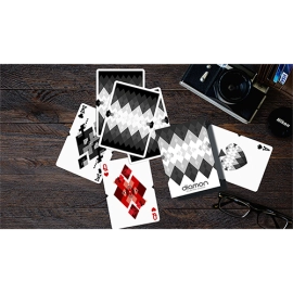 Spielkarten Diamon Playing Cards N° 10 Black and White