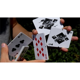 Spielkarten Diamon Playing Cards N° 10 Black and White