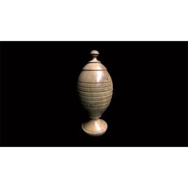 Deluxe Wooden Ball Vase by Merlins Magic