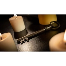Haunted Key Deluxe (Gimmicks and Online Instruction) by Murphy's Magic