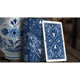 Spielkarten Tulip Playing Cards (Dark Blue) by Dutch Card House Company