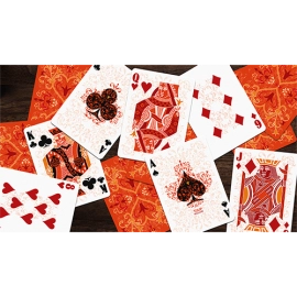 Spielkarten Tulip Playing Cards (Orange) by Dutch Card House Company