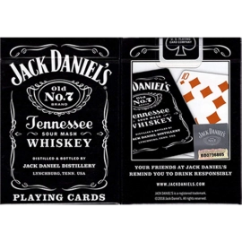 Jack Daniel's Black/Honey Set Playing Cards by USPCC