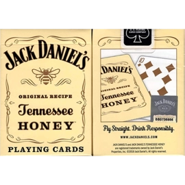 Jack Daniel's Black/Honey Set Playing Cards by USPCC