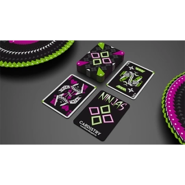 Spielkarten Limited Edition Cardistry Ninjas Remix by De'vo