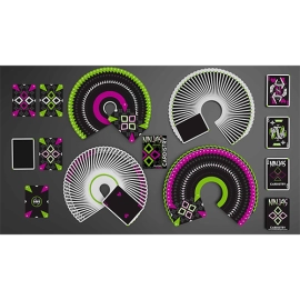 Spielkarten Limited Edition Cardistry Ninjas Remix by De'vo