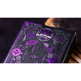 Spielkarten Cyberpunk Purple by Elephant Playing Cards
