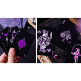 Spielkarten Cyberpunk Purple by Elephant Playing Cards