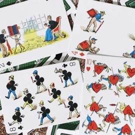 Spielkarten Limited Edition Late 19th Century Vanity (Clown) Playing Cards