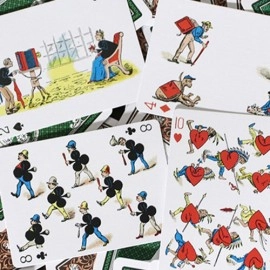 Spielkarten Limited Gilded Edition Late 19th Century Vanity (Creature) Playing Cards