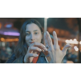 CYCLIC RING (Black Gimmick and Online Instructions) by Rodrigo Romano