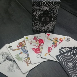 Spielkarten Maya Playing Cards Magic Black