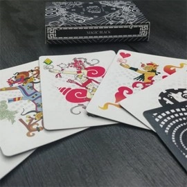 Spielkarten Maya Playing Cards Magic Black