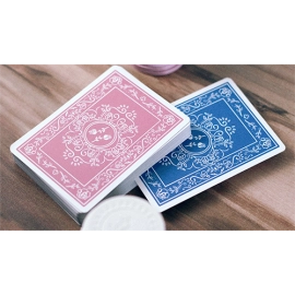 Spielkarten Black Roses Altrosa Playing Cards