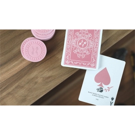 Spielkarten Black Roses Altrosa Playing Cards