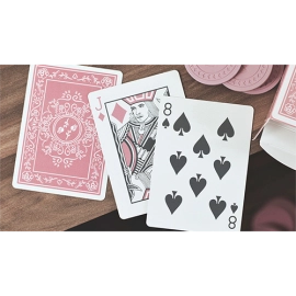 Spielkarten Black Roses Altrosa Playing Cards
