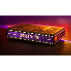 Spielkarten Deluxe Foiled Limited Edition Dark Lordz Royale (Purple) by De'vo