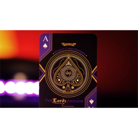 Spielkarten Deluxe Foiled Limited Edition Dark Lordz Royale (Purple) by De'vo