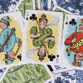Spielkarten Limited Edition Hustling Joe (Frog Back Green Box) Playing Cards