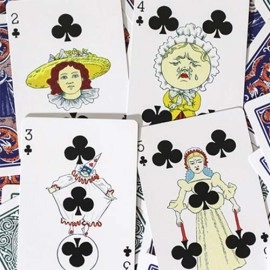 Spielkarten Limited Edition Ye Witches' Fortune Cards (1 Way Back Red Box)