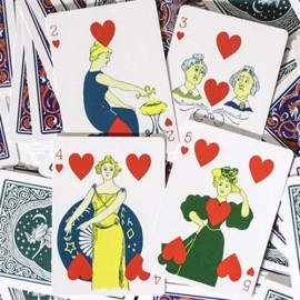Spielkarten Limited Edition Ye Witches' Fortune Cards (2 Way Back Green Box)