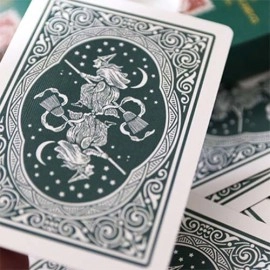 Spielkarten Limited Edition Ye Witches' Fortune Cards (2 Way Back Green Box)