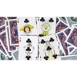 Spielkarten Limited Edition Ye Witches' Silver Gilded Fortune Cards (2 Way Back)(TEAL BOX)