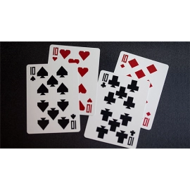 Spielkarten Limited Edition Red Labyrinth Playing Cards (Numbered and Sealed) by Kings Wild Project