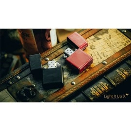 Limited Edition Light It Up Scarlet Shine Edition (Gimmicks, Remote and Online Instructions) by SansMinds