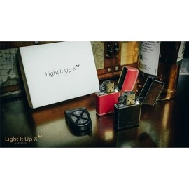 Limited Edition Light It Up Scarlet Shine Edition (Gimmicks, Remote and Online Instructions) by SansMinds
