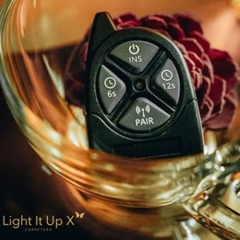 Limited Edition Light It Up Scarlet Shine Edition (Gimmicks, Remote and Online Instructions) by SansMinds