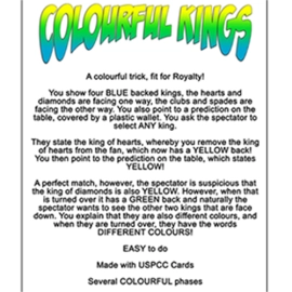 Colorful Kings (Gimmick and Online Instructions) by Vinny Sagoo