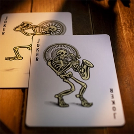 Spielkarten Skelstrument Playing Cards Printed by US Playing Card