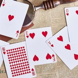 Spielkarten Bicycle Chic Gaff (Blue) Playing Cards by Bocopo