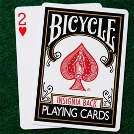 Spielkarten Bicycle Insignia Back (Black) Playing Cards