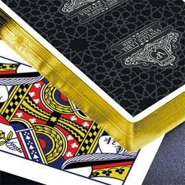 Spielkarten Vintage Label Playing Cards (Gold Gilded Black Edition) by Craig Maidment