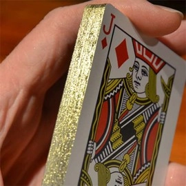 Spielkarten Vintage Label Playing Cards (Gold Gilded Black Edition) by Craig Maidment